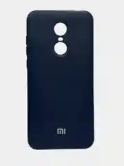 Синий меланж чехол SILICONE COVER для Xiaomi Note 5