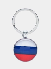 Брелок для ключей металлический, разные страны, женский, мужской, детский