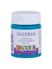 Акриловая краска матовая 50 мл бирюзовая
