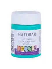 Акриловая краска матовая 50 мл мятная