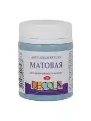 Акриловая краска матовая 50 мл серо-голубая