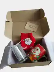 Серебряный набор подарочный новогодний
