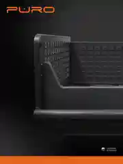 Складные органайзеры ящики для хранения PURO Flex 19 см, комплект 3 шт