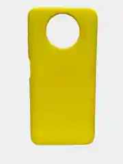 Желтый чехол SILICONE COVER для Xiaomi Note 9T