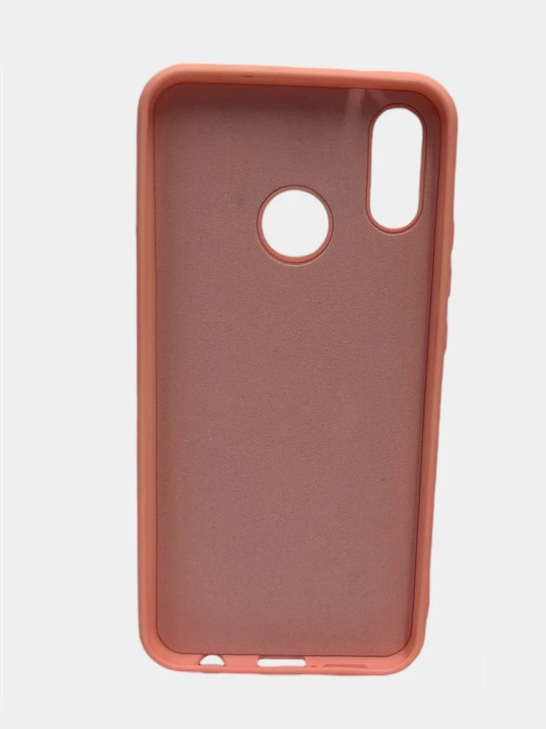Розовый защитный силиконовый чехол Silicone Cover HUAWEI P20 Lite 2018 / Nova 3E