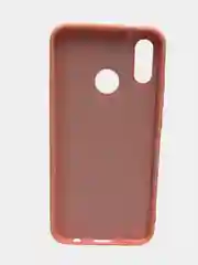 Розовый защитный силиконовый чехол Silicone Cover HUAWEI P20 Lite 2018 / Nova 3E