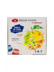 Белый акриловые краски по ткани, набор 16 цветов по 15 мл 228411819