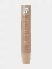 Одноразовые бумажные стаканы, стаканчики 350 мл, 50 штук, х/г, Laima Eco Craft, 608370