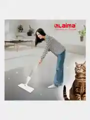 Насадка для швабры Laima, 609146, тряпка для мытья полов, окон из микрофибры 41x14см, 2 шт