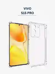 Чехол для Vivo S15 Pro, с усиленными углами, силиконовый, прозрачный