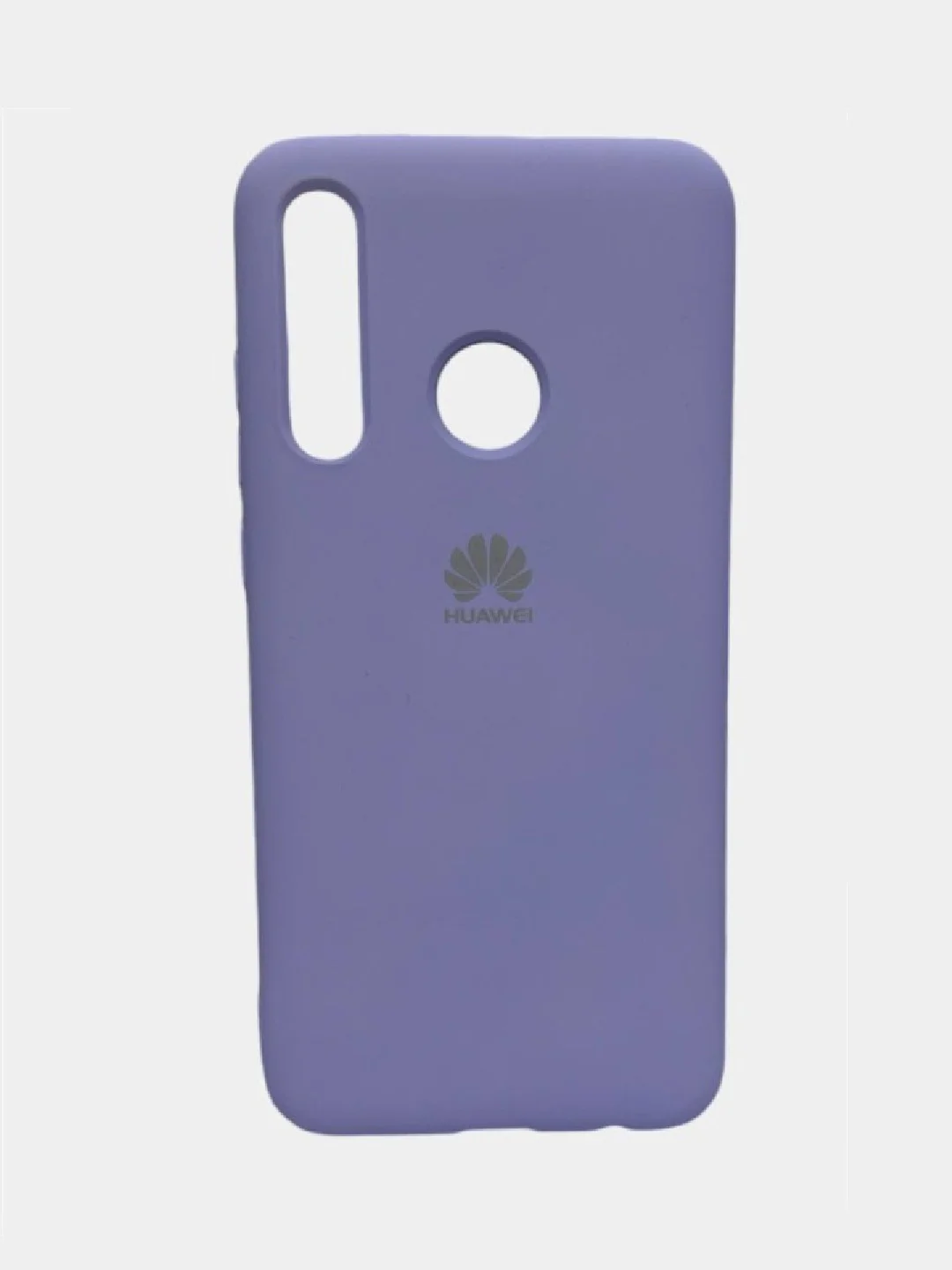 Лавандовый защитный силиконовый чехол Silicone Cover Honor 20Lite