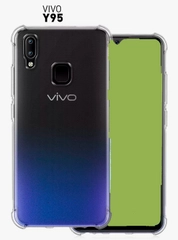 Чехол для Vivo Y95 / Y91 / U1 / Y91i / Y93, с усиленными углами, силиконовый, прозрачный