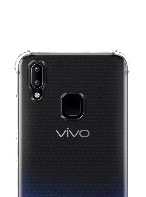 Чехол для Vivo Y95 / Y91 / U1 / Y91i / Y93, с усиленными углами, силиконовый, прозрачный