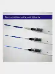 Кисти художественные с резервуаром для воды синтетика набор 3 шт, BRAUBERG ART DEBUT