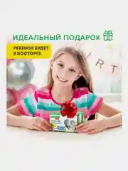Набор Beads Set для творчества Русалки, 170 бусин, 6 метал. шармов, резинка, Brauberg Kids