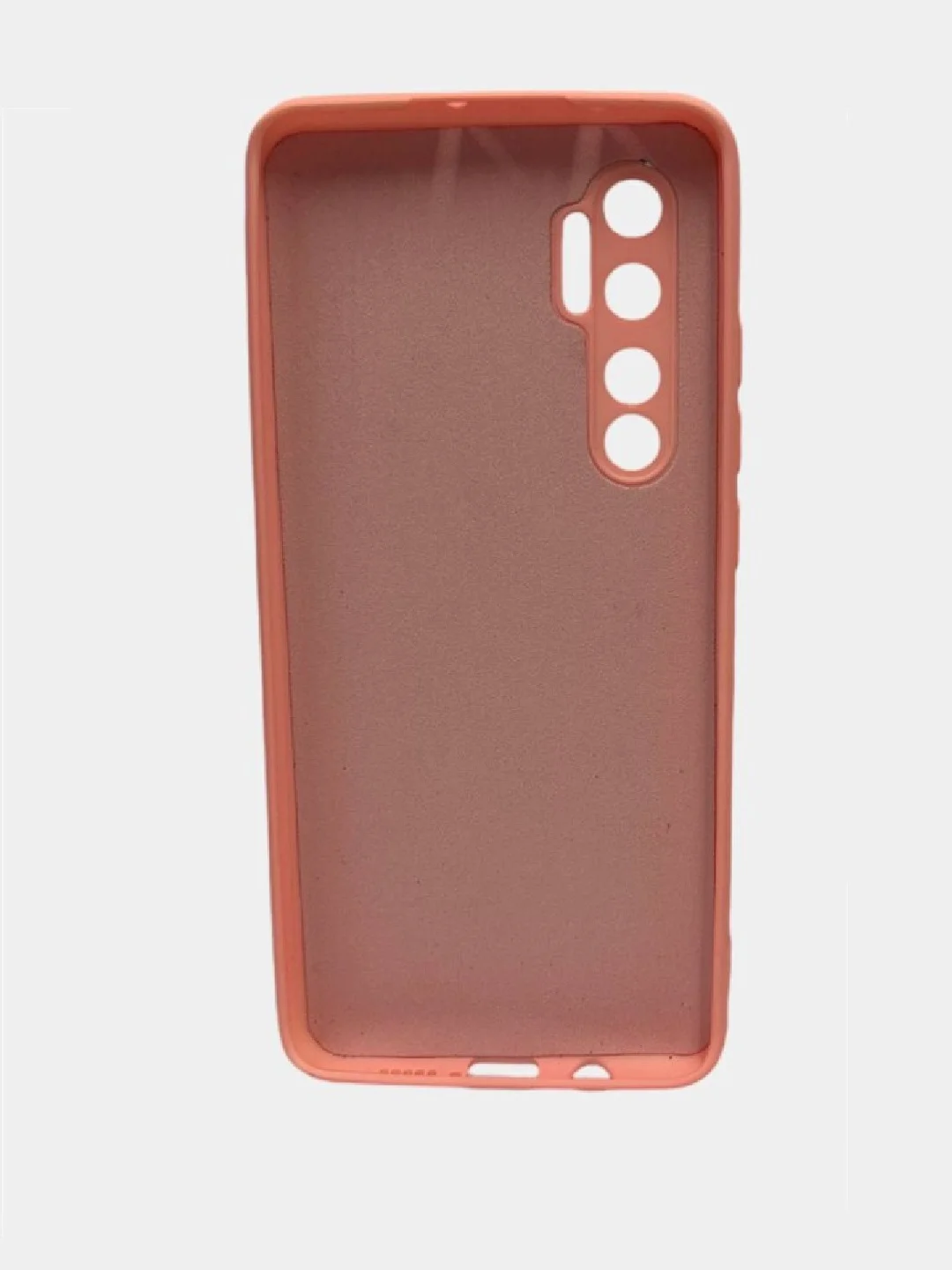 Розовый чехол SILICONE COVER для Xiaomi Note 10Lite