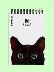 Золотистый хаки блокнот/скетчбук/ежедневник/записная книжка/смешбук/кешбук с котиками, котоблокнот