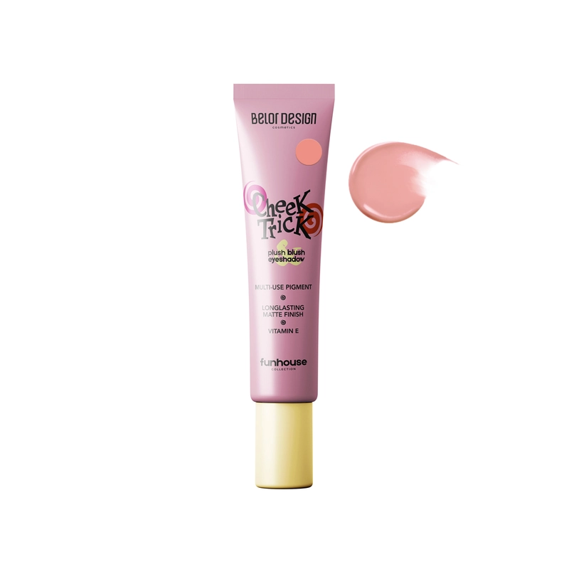 Belor Design Румяна-тени кремовые Cheek Trick Funhouse 2 розовый