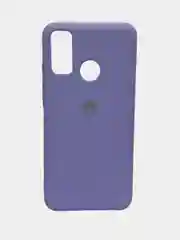 Лавандовый защитный силиконовый чехол Silicone Cover HUAWEI P smart 2020