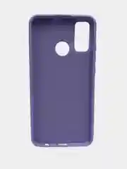 Лавандовый защитный силиконовый чехол Silicone Cover HUAWEI P smart 2020