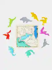 Пазл для малышей Brauberg Kids, 665252, деревянный Монтессори от 3 лет, сортер головоломка