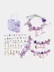 Набор для создания украшений Brauberg Kids, для девочек подарочный, бижутерия 66 элементов