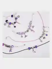 Набор для создания украшений Brauberg Kids, для девочек подарочный, бижутерия 66 элементов