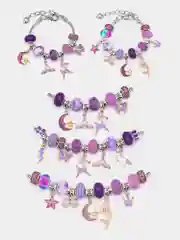 Набор для создания украшений Brauberg Kids, для девочек подарочный, бижутерия 66 элементов
