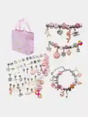 Набор для создания украшений Brauberg Kids, для девочек подарочный, бижутерия 66 элементов