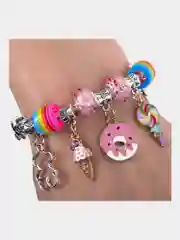 Набор для создания украшений Brauberg Kids, для девочек подарочный, бижутерия 90 элементов