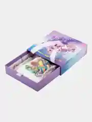Набор для создания украшений Brauberg Kids, для девочек подарочный, бижутерия 90 элементов