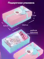 Набор для создания украшений Brauberg Kids, для девочек подарочный, бижутерия 78 элементов