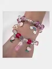 Набор для создания украшений Brauberg Kids, для девочек подарочный, бижутерия 78 элементов