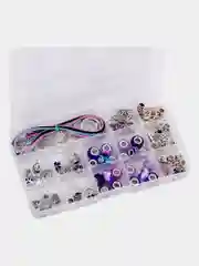 Набор для создания украшений Brauberg Kids, для девочек подарочный бокс, бижутерия 66 элем