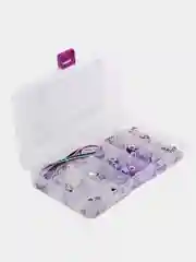 Набор для создания украшений Brauberg Kids, для девочек подарочный бокс, бижутерия 66 элем