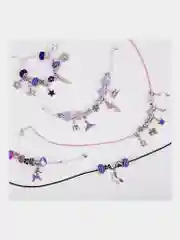 Набор для создания украшений Brauberg Kids, для девочек подарочный бокс, бижутерия 66 элем