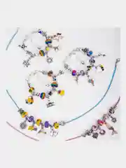 Набор для создания украшений Brauberg Kids, для девочек подарочный бокс, бижутерия 66 элем