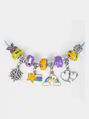 Набор для создания украшений Brauberg Kids, для девочек подарочный бокс, бижутерия 66 элем