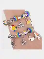 Набор для создания украшений Brauberg Kids, для девочек подарочный бокс, бижутерия 66 элем