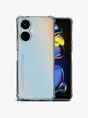 Чехол для Tecno Camon 19 / 19 Pro, с усиленными углами, силиконовый, прозрачный