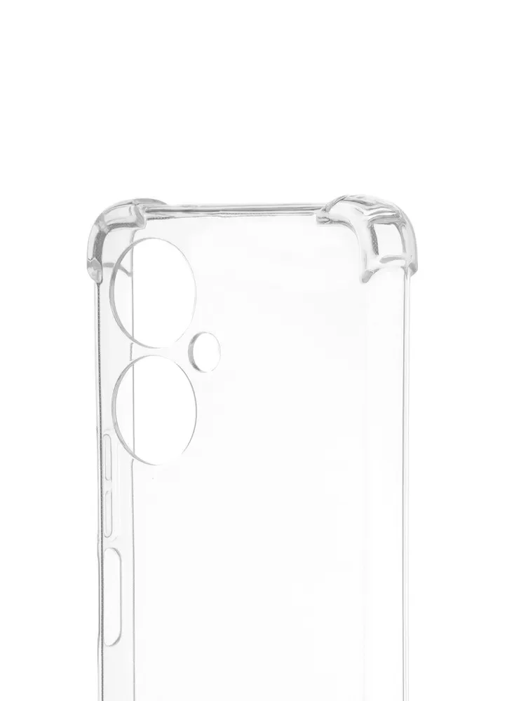 Чехол для Tecno Camon 19 / 19 Pro, с усиленными углами, силиконовый, прозрачный