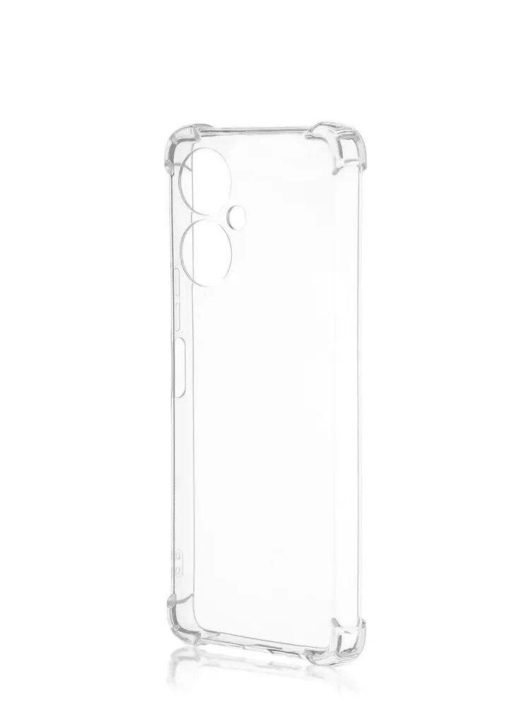 Чехол для Tecno Camon 19 / 19 Pro, с усиленными углами, силиконовый, прозрачный