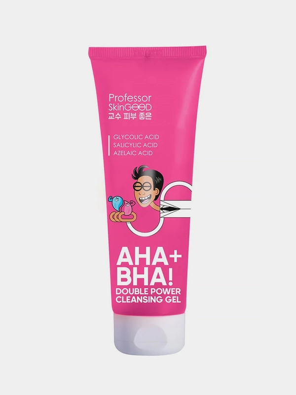 Professor SkinGOOD Гель для умывания AHA+BHA /  Double Power Cleansing Gel
