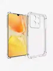 Чехол для Vivo V25 5G, V25e, Vivo X80 Lite, с усиленными углами, силиконовый, прозрачный