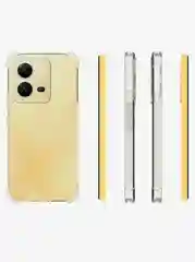 Чехол для Vivo V25 5G, V25e, Vivo X80 Lite, с усиленными углами, силиконовый, прозрачный