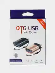 Адаптеh-переходник OTG USB V8/Type-c