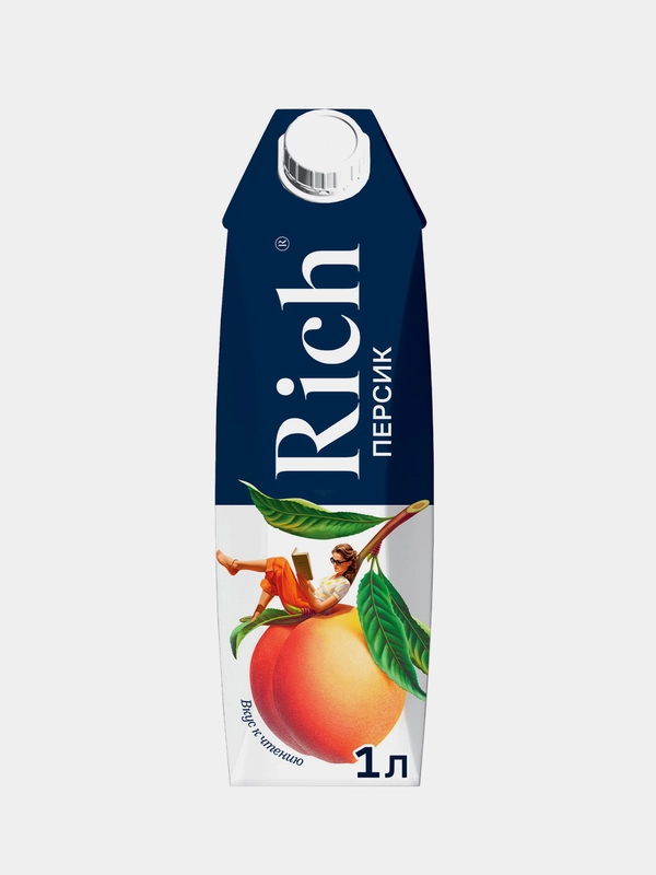 Нектар Rich Персик, 1 л