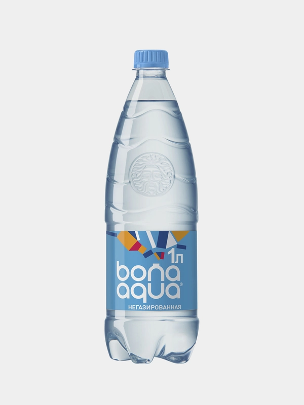 Вода питьевая BonaAqua, негазированная, 1л