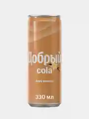 Напиток Добрый Cola Ваниль, 330мл, ж/б