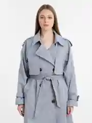 Ледяной тренч женский
